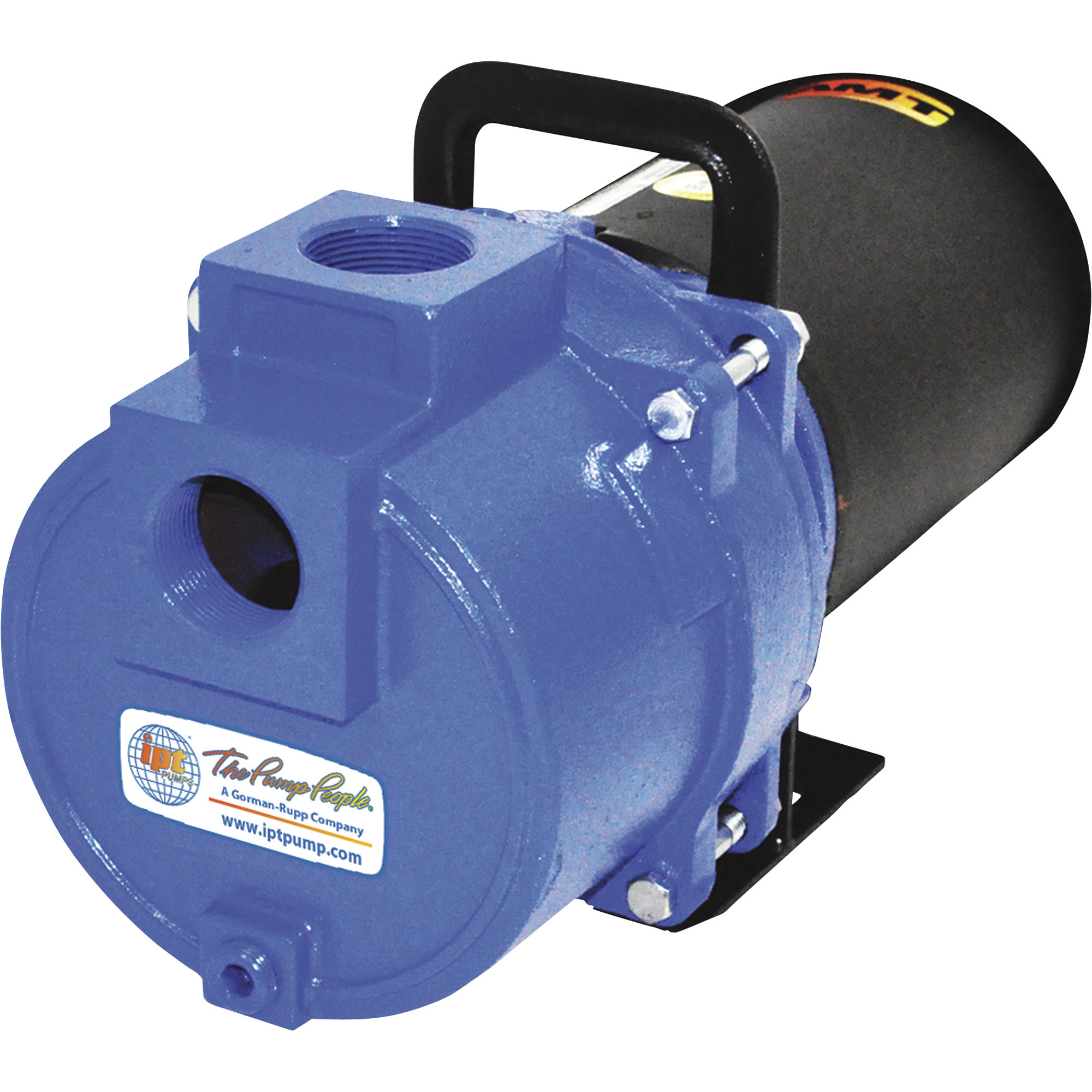 IPT Cast Iron Self-Priming Sprinkler Booster Water Pump, 3,480 GPH, 1 HP, 1 1/2in. Ports, Model# 3791-IPT-95